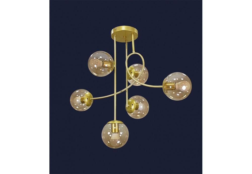 Люстра Levistella 752L7914-6 GD+BR Люстра Levistella 752L7914-6 GD+BR
