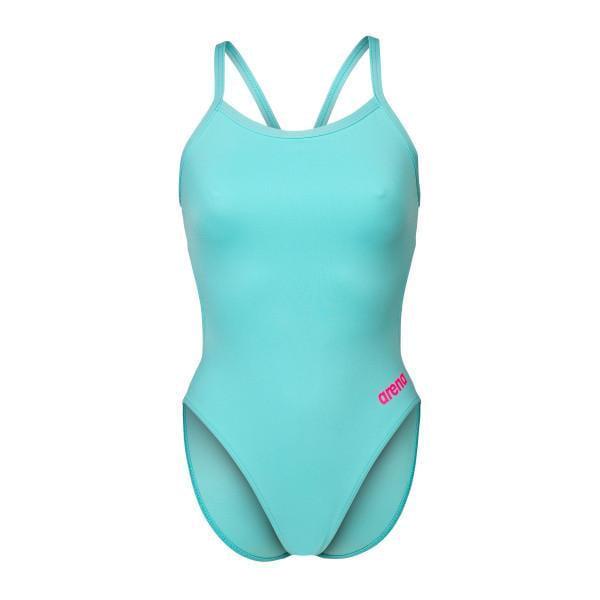 Купальник закрытый для женщин Arena TEAM SWIMSUIT CHALLENGE SOLID Жен р. 42 Бирюзовый (004766-890 42) - фото 1