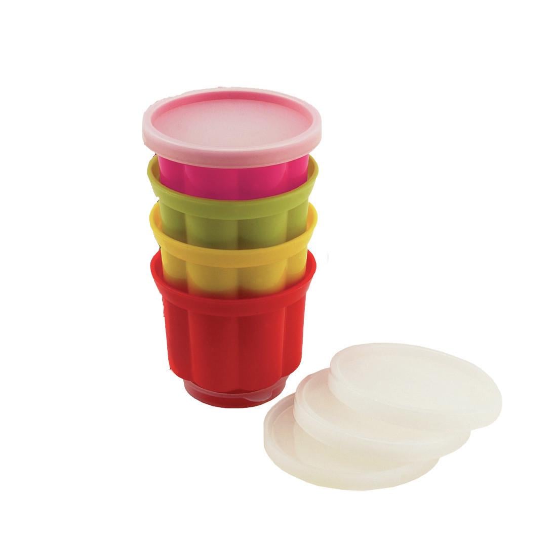 Формы для желе пластиковые d 7х6 см 4 шт. (438601422)