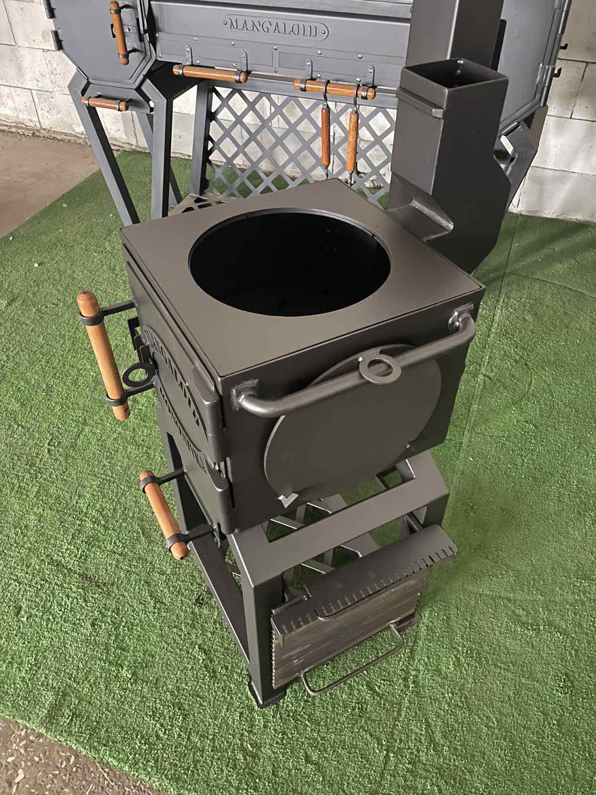 Печ мангал MANGALOID трансформер - фото 2 Печ мангал MANGALOID трансформер - фото 2