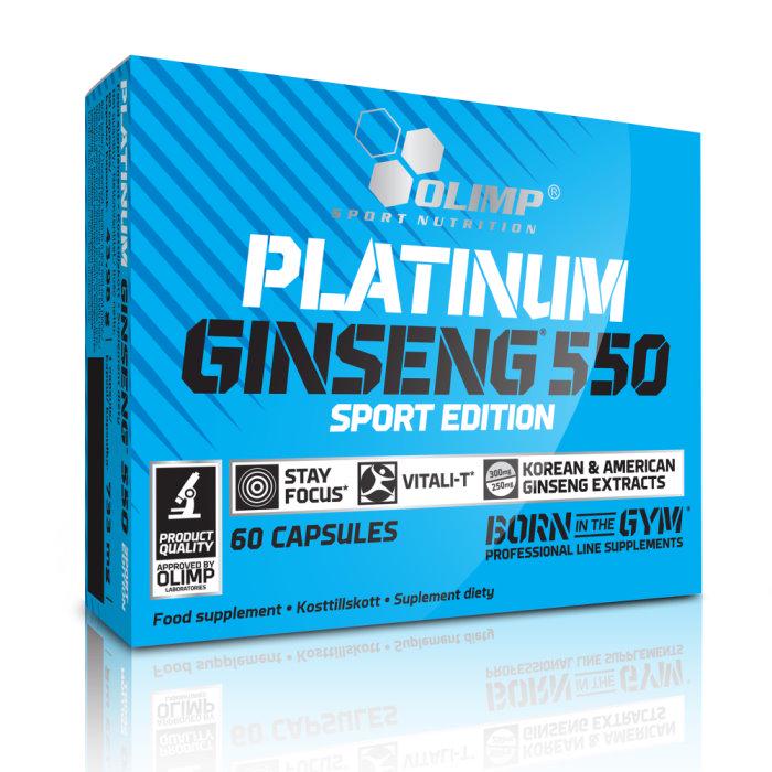 Натуральна добавка Olimp Platinum Ginseng 60 капс. (2529)