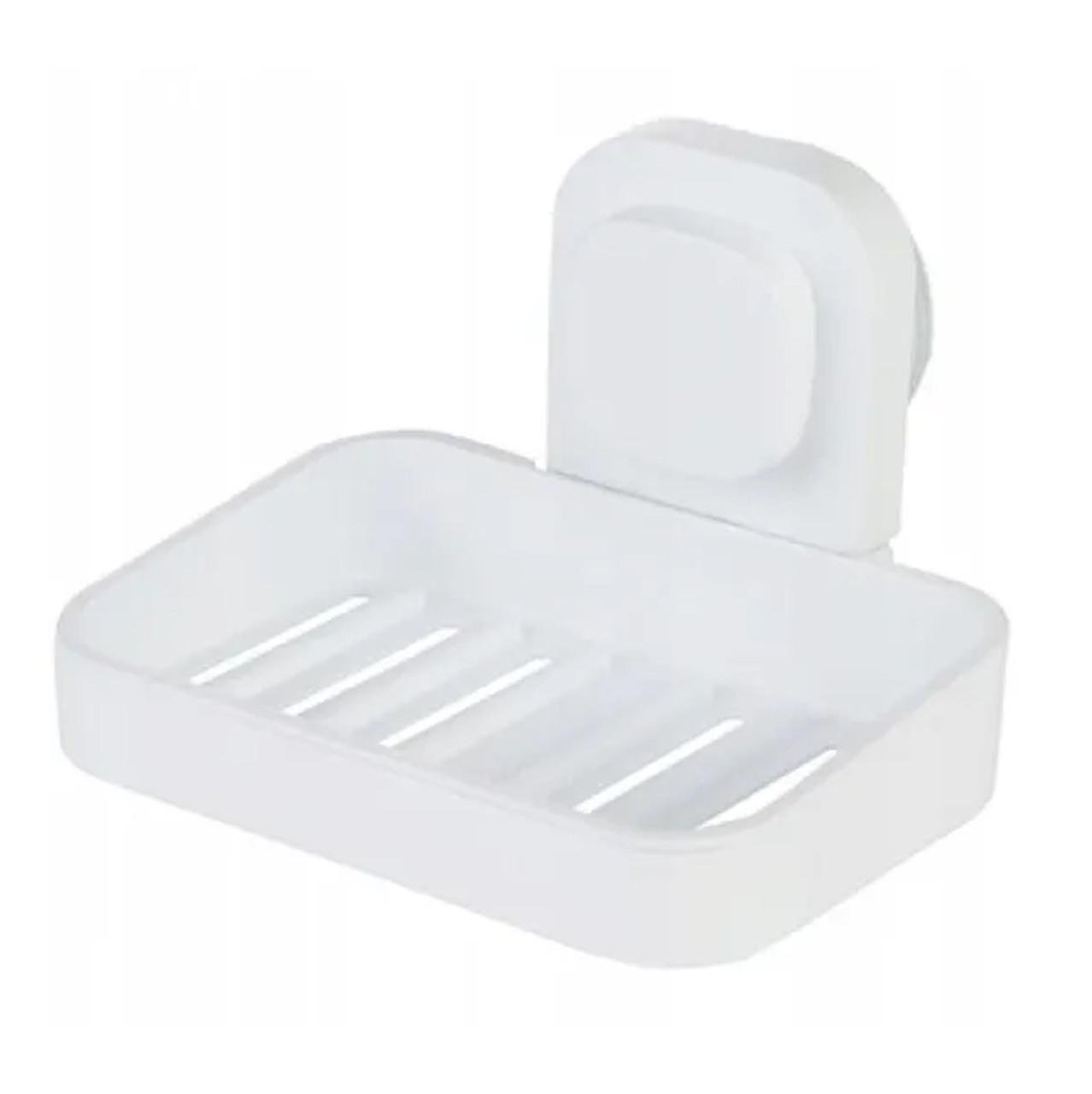 Мыльница на вакуумной присоске Livarno Home 14x9,5 см (2826094611)