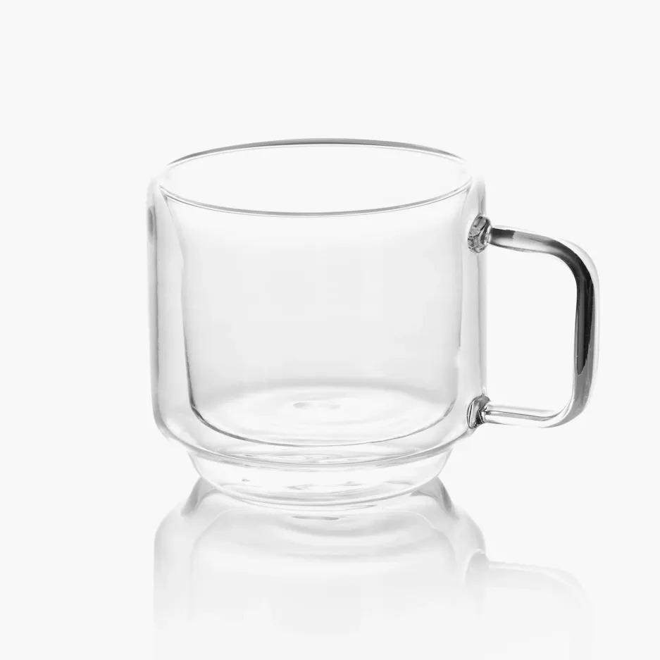 Набор чашек с двойными стенками DUKA SVEN 120 мл 2 шт. Прозрачный (1217083) - фото 4 Набор чашек с двойными стенками DUKA SVEN 120 мл 2 шт. Прозрачный (1217083) - фото 4