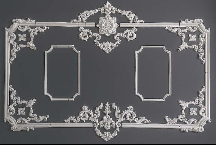 Комплект рамок декоративных гипсовых 3 шт. 1750/2400 мм (29052844)