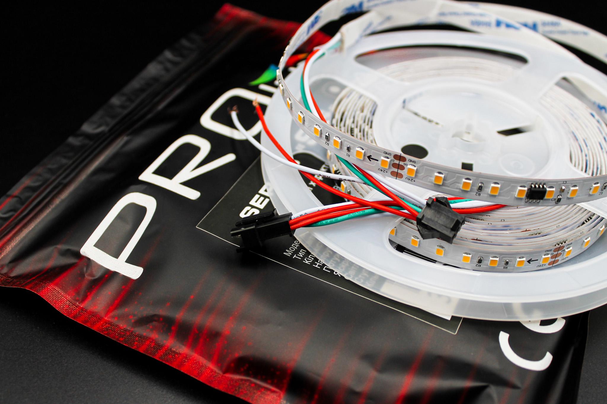 Світлодіодна стрічка Prolum RUN 2835/120 IP20 Series-SMART 24V Теплий Білий (28522719) - фото 5 Світлодіодна стрічка Prolum RUN 2835/120 IP20 Series-SMART 24V Теплий Білий (28522719) - фото 5