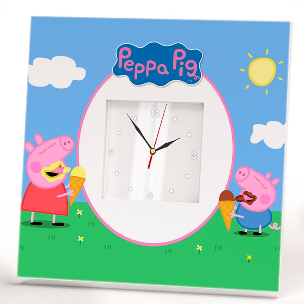 Часы "Свинка Пеппа" 260x260 мм (C03397) Часы "Свинка Пеппа" 260x260 мм (C03397)