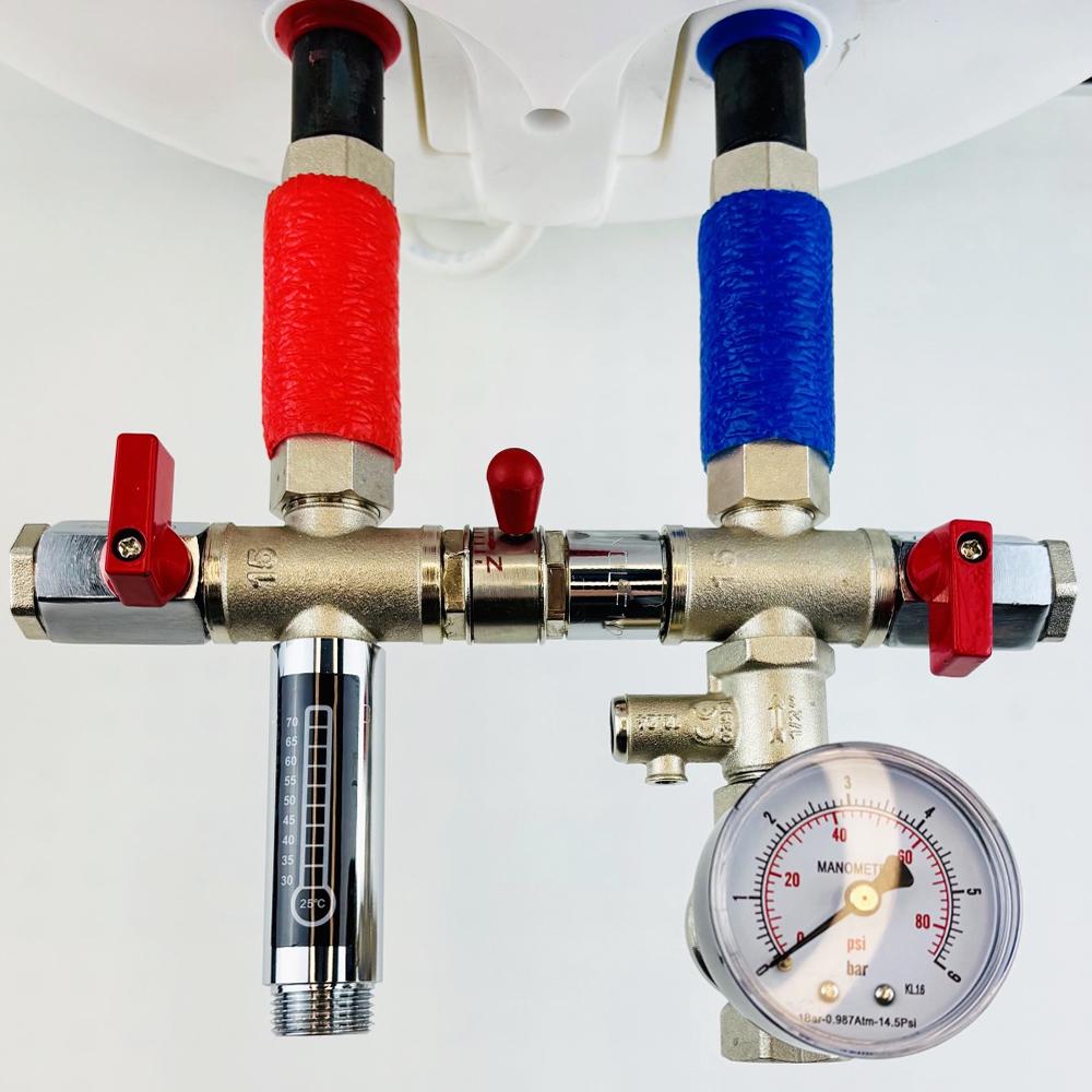 Комплект для подключения водонагревателя 5R CROSS Boiler Series с редуктором (KV00BS5K.)