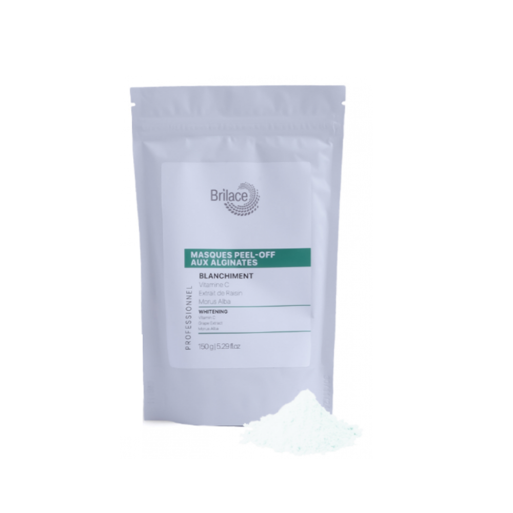 Маска альгінатна відбілююча Brilace Whitening Algin Peel-Off Mask 150 г