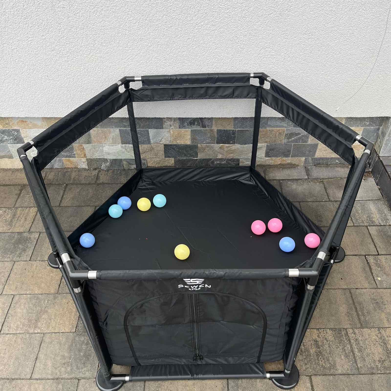 Манеж дитячий Sewen Черный (10014287) - фото 6 Манеж дитячий Sewen Черный (10014287) - фото 6