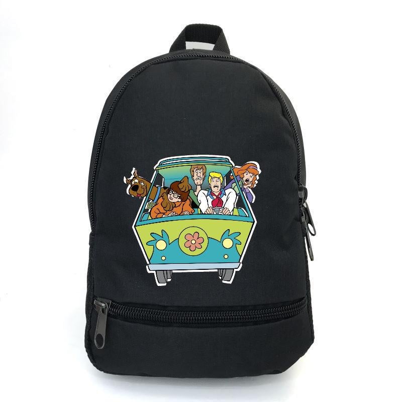 Школьный рюкзак подростковый Capccino Toys 004 Скуби Ду 12,5 л Черный (1648395123)