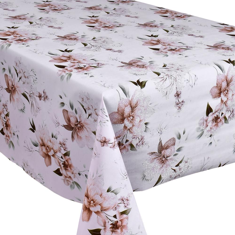 Клеенка ПВХ с принтом на тканевой основе Glitter 1,37x20 м (65852) - фото 1 Клеенка ПВХ с принтом на тканевой основе Glitter 1,37x20 м (65852) - фото 1