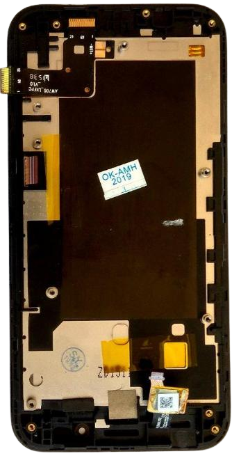 Дисплейный модуль Liquid Crystal Display/Touchscreen для Asus Zenfone Go ZC451TG в рамке Черный (000046712)