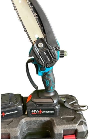 Пила мини аккумуляторная Krafftec 48V в кейсе (27356899) - фото 3