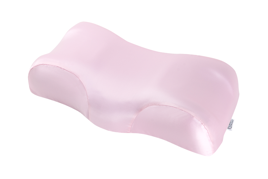 Подушка ортопедическая Beauty Balance Memory Foam шелк Розовый