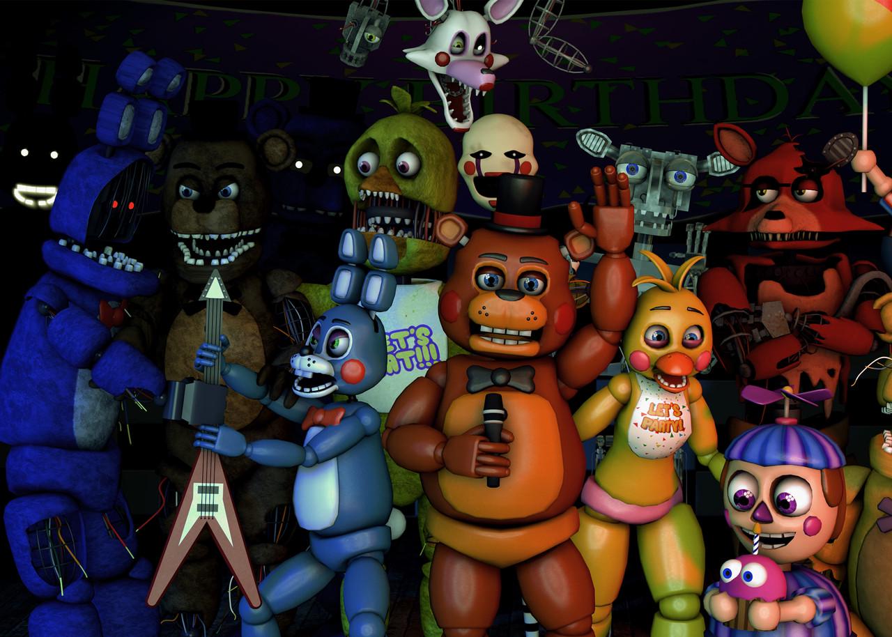 Картина GeekLand Five Nights at Freddys постер (FN 09.001)