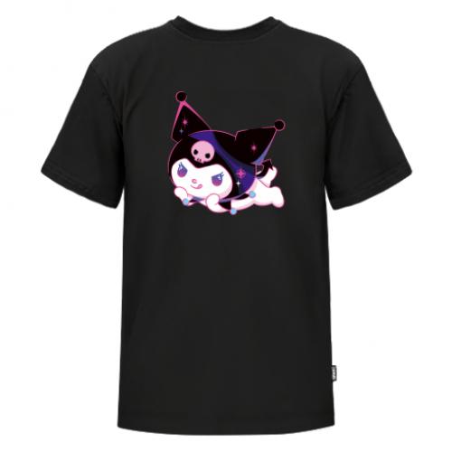 Футболка детская Owi Premium Cutie Kuromi 128 см Черный (16525947-2-189355-S)