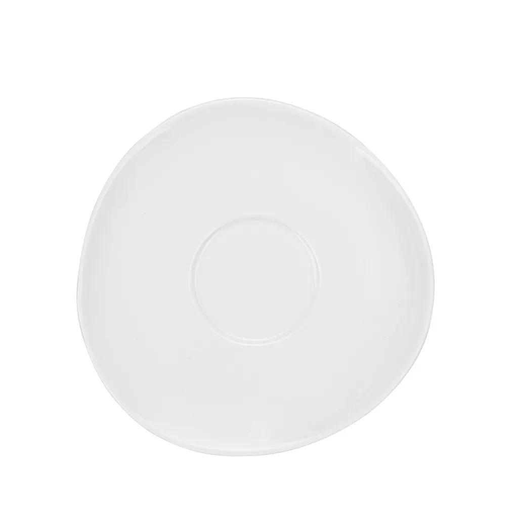 Блюдце сервировочное Fissman Horeca 15x2,7 см из фарфора (14116) - фото 3 Блюдце сервировочное Fissman Horeca 15x2,7 см из фарфора (14116) - фото 3