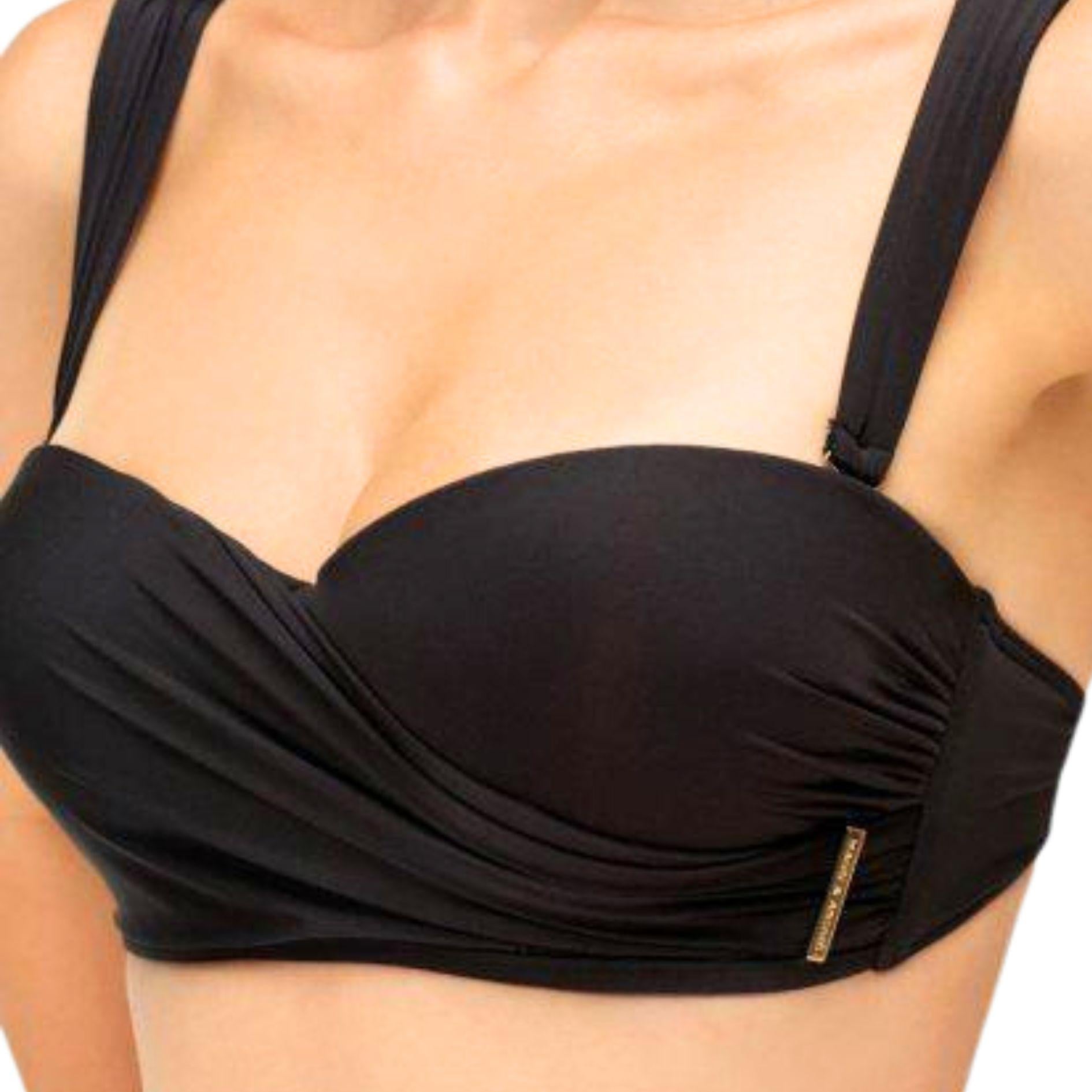 Верх купальника с уплотненной чашкой Marc & André1829-Y-982-N L Черный