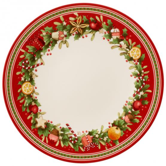 Тарелка обеденная Villeroy & Boch Winter Bakery Delight 27 см (1486122621)