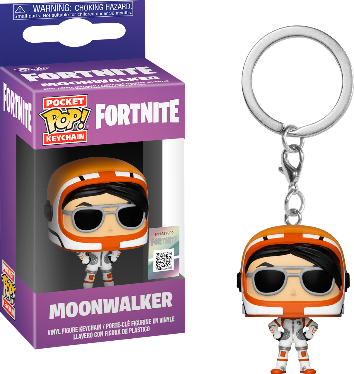 Фигурка-брелок Funko Pop Fortnite Moonwalker 4 см (BL F MW19.06) - фото 2