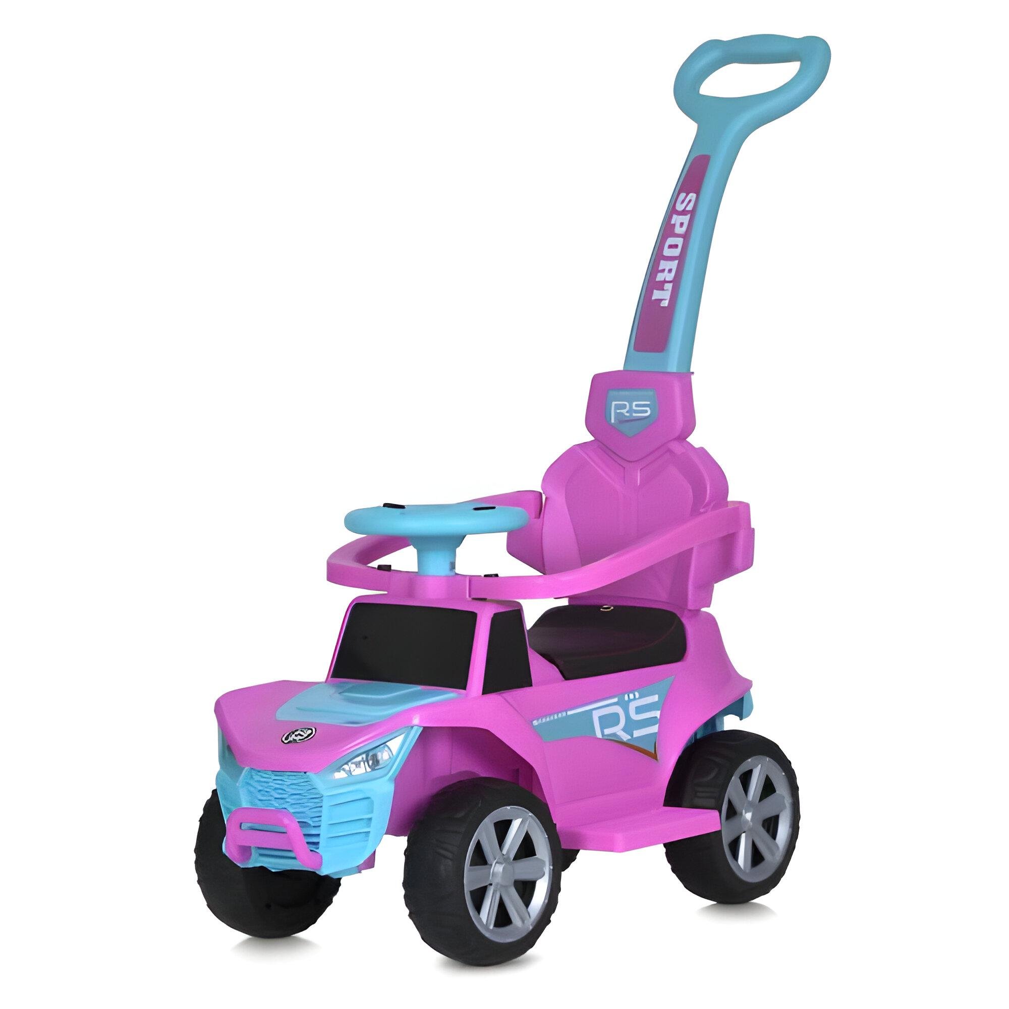 Электромобиль каталка-толокар Bambi M 5764EBLR-8 с музыкой и родительской ручкой (27967187)