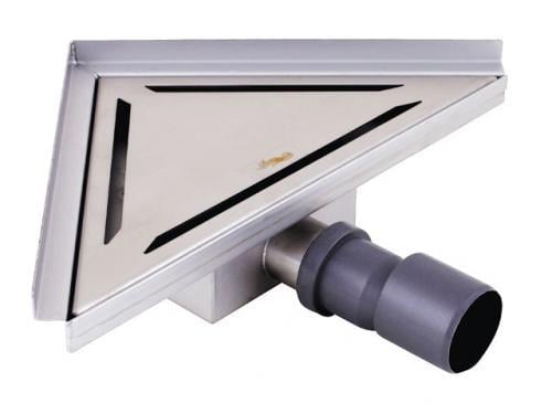 Трап для душа Aqua-World под плитку угловой 250х250 мм (СТ002.25у)