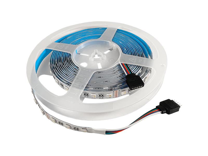 Світлодіодна стрічка AVT 1 м SMD5050 60 LED 12В IP20 RGB/W (6185)