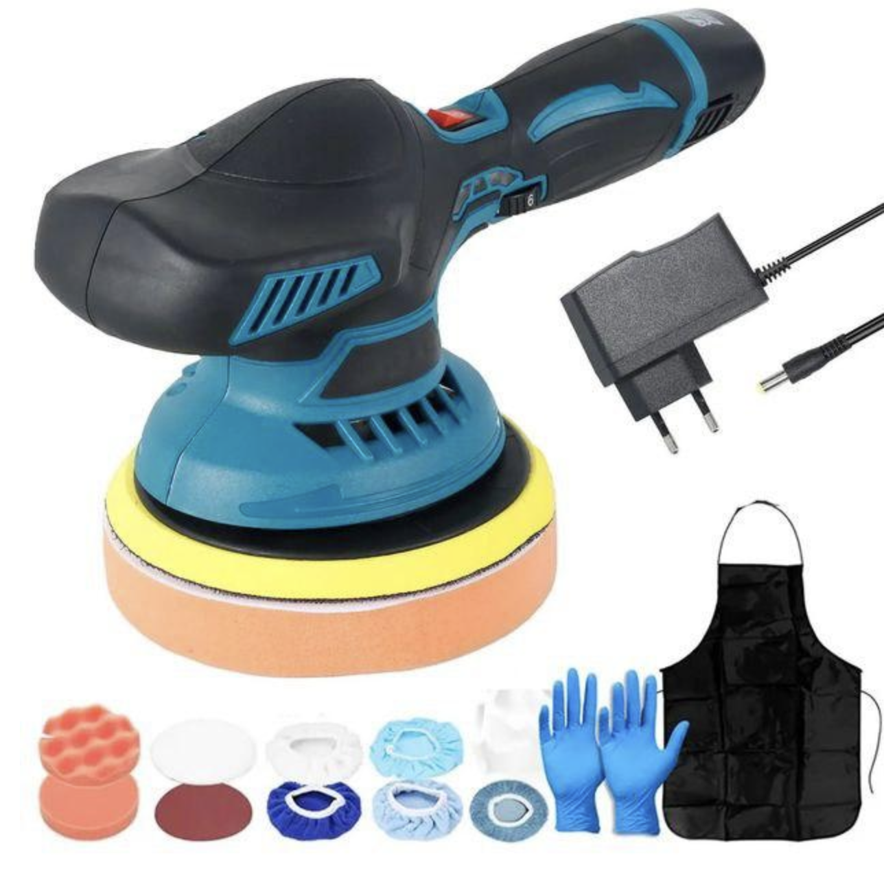 Полировальная машинка Grant YK49 12V 2ah с двумя аккумуляторами (25995570)