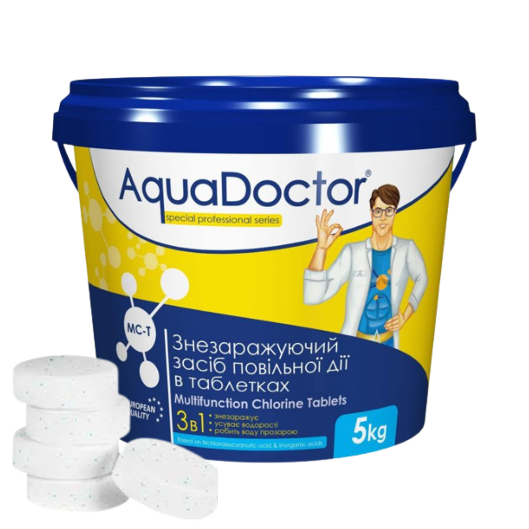 Комплект средств по уходу за бассейном Aquadoctor (2631) - фото 4 Комплект средств по уходу за бассейном Aquadoctor (2631) - фото 4