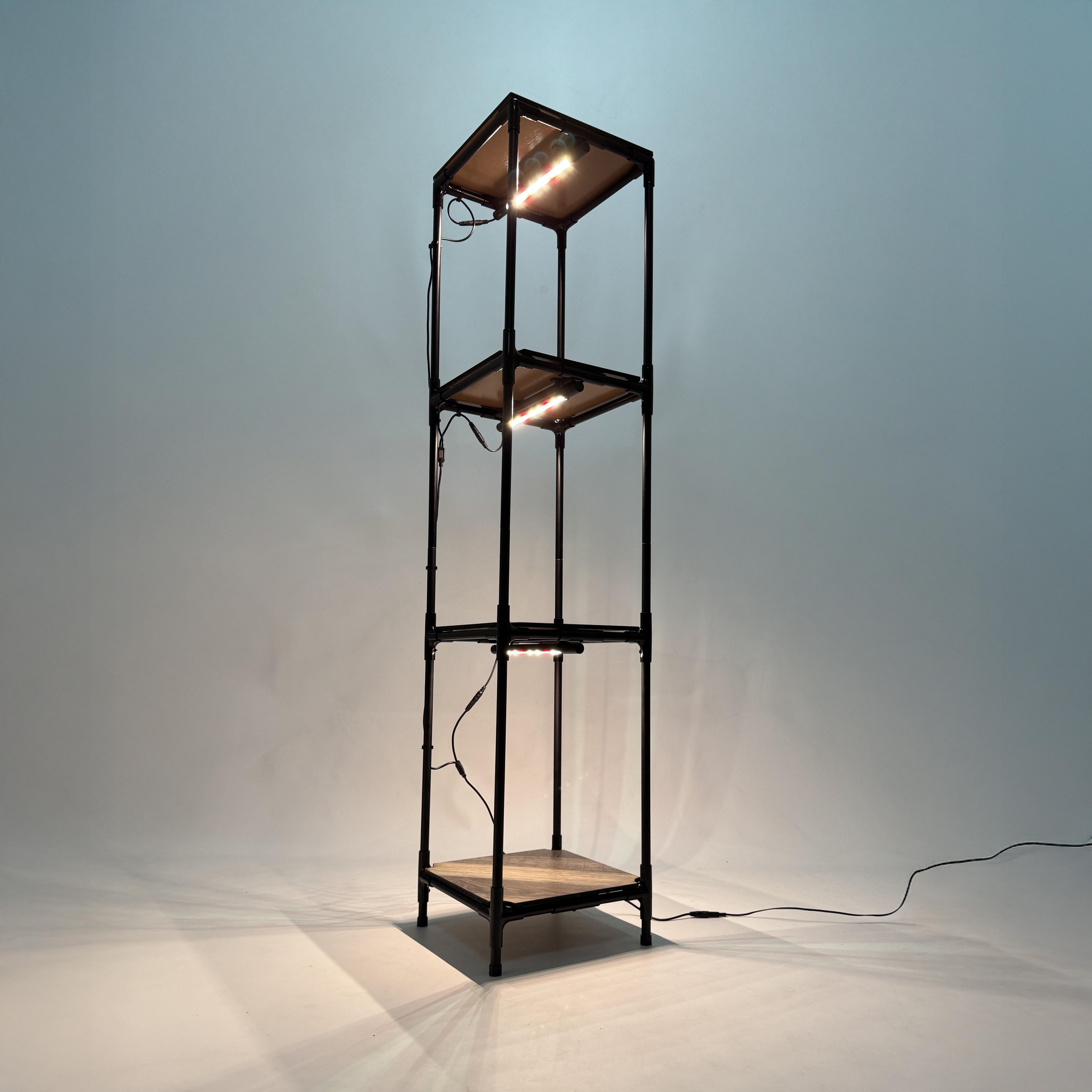 Стелаж для рослин Troya Light 4х рівневий металевий з підсвічуванням 1,45 м (27507079) - фото 10 Стелаж для рослин Troya Light 4х рівневий металевий з підсвічуванням 1,45 м (27507079) - фото 10