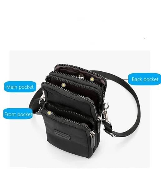 Сумка-чохол для смартфона Black (07406) - фото 9 Сумка-чохол для смартфона Black (07406) - фото 9