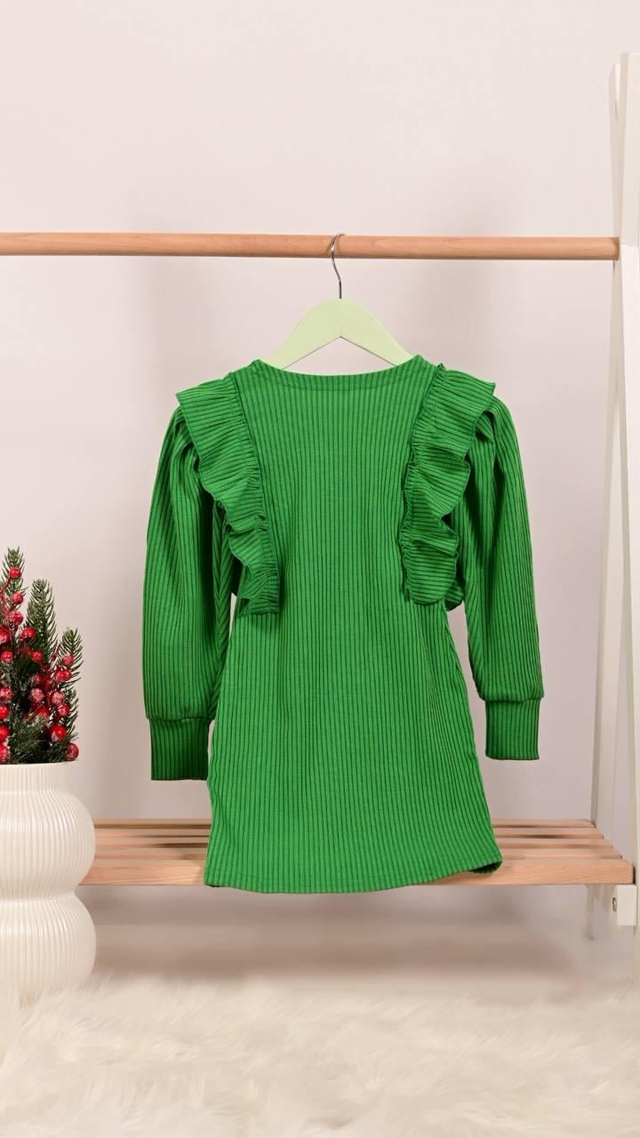 Сукня для дівчинки в рубчик (820-3)