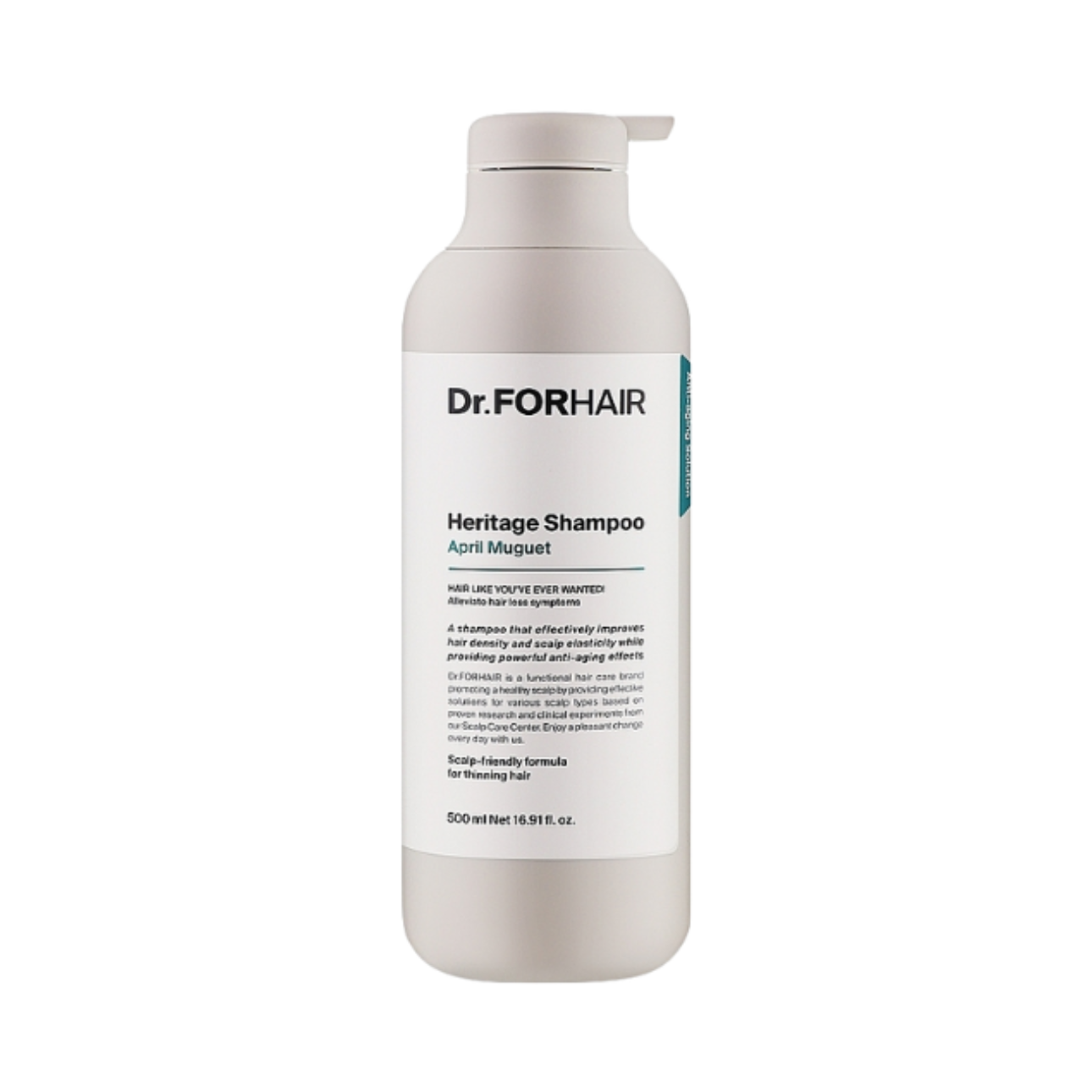 Шампунь антивіковий Dr.FORHAIR Heritage Shampoo Sweet Delight для ослабленої шкіри голови та тонкого волосся 500 мл (8809669502977) Шампунь антивіковий Dr.FORHAIR Heritage Shampoo Sweet Delight для ослабленої шкіри голови та тонкого волосся 500 мл (8809669502977)