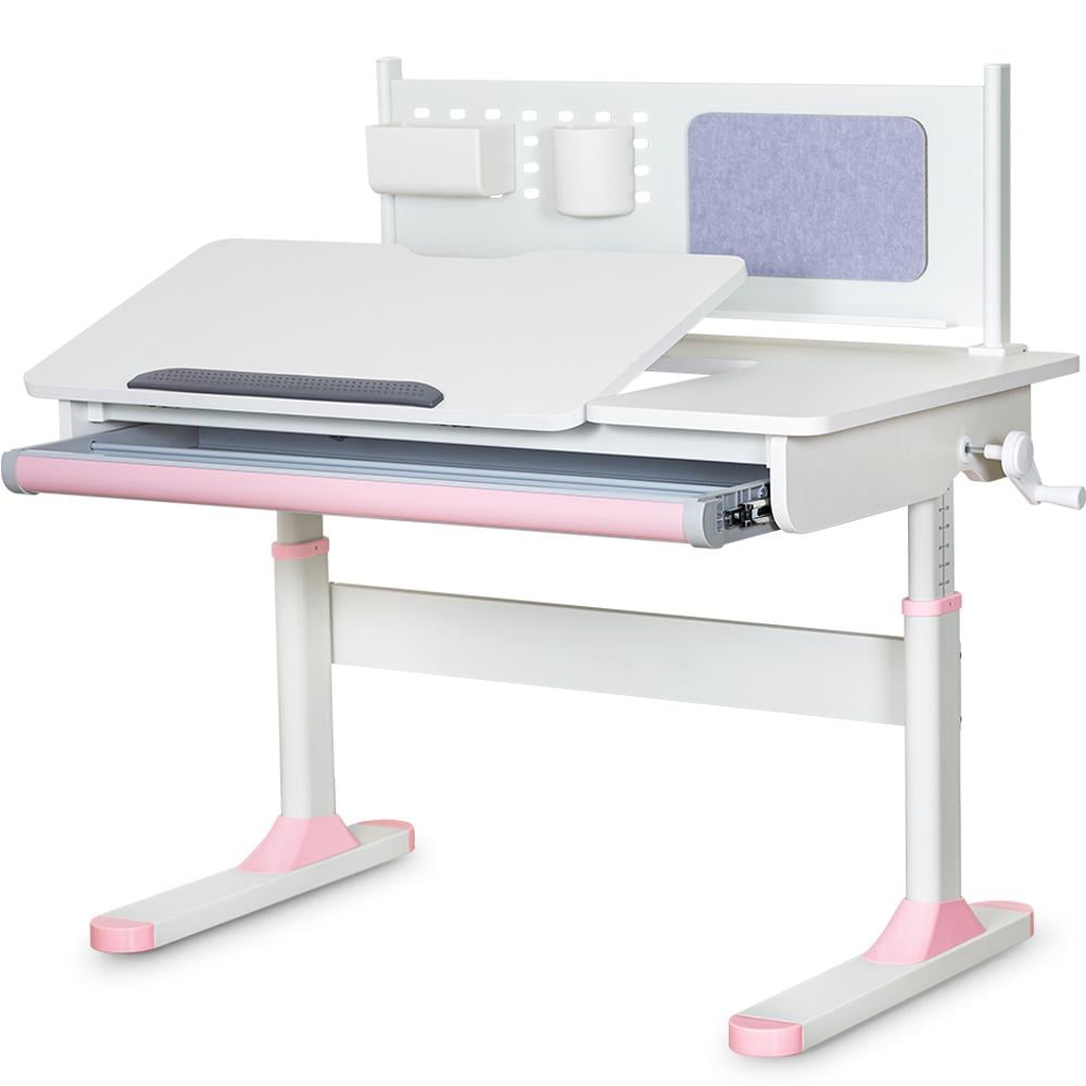 Парта шкільна ергономічна трансформер Evo-kids TH-325 Pink - фото 1 Парта шкільна ергономічна трансформер Evo-kids TH-325 Pink - фото 1