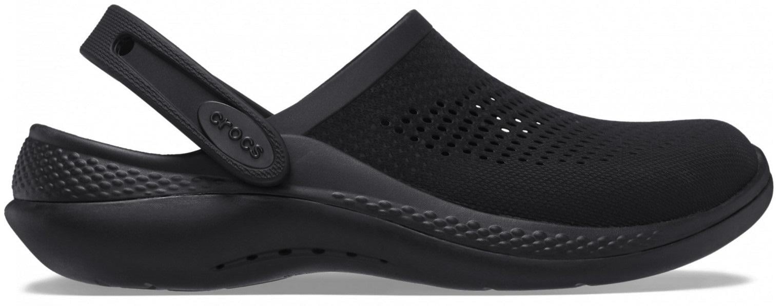 Сабо Crocs LiteRide 360 Clog M12 р. 45 29,5 см Black/Black (206708) - фото 1