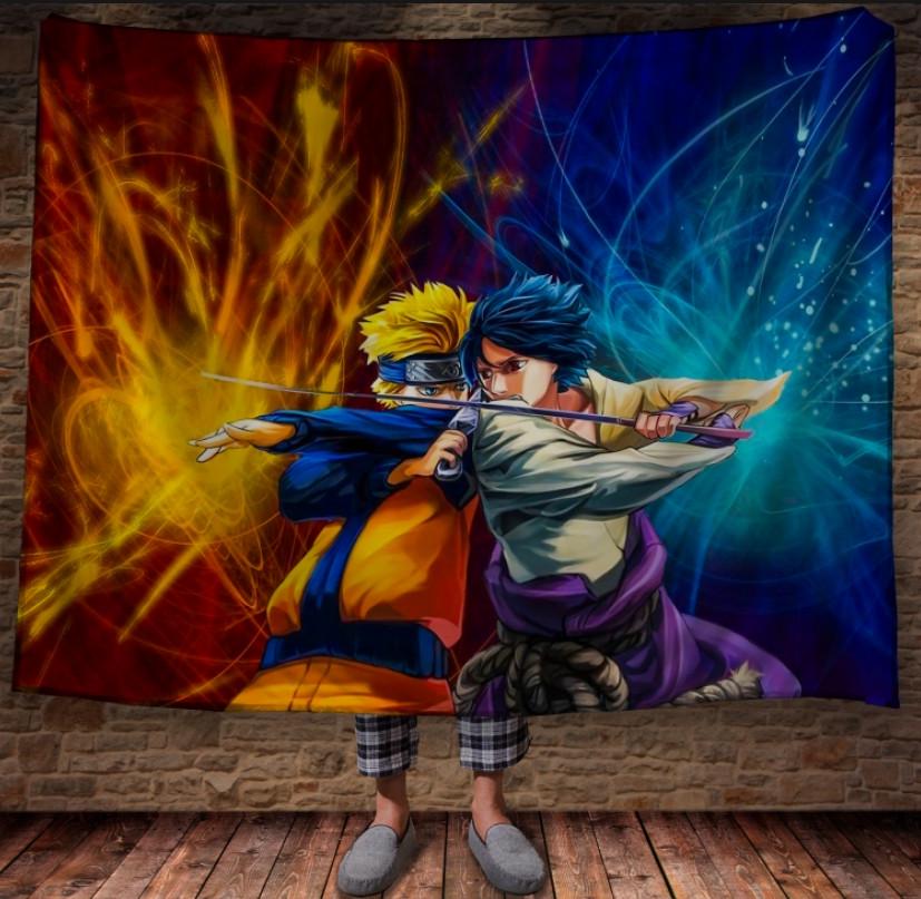 Плед с 3D принтом Наруто Акацуки 150x200 см (epi_1721)