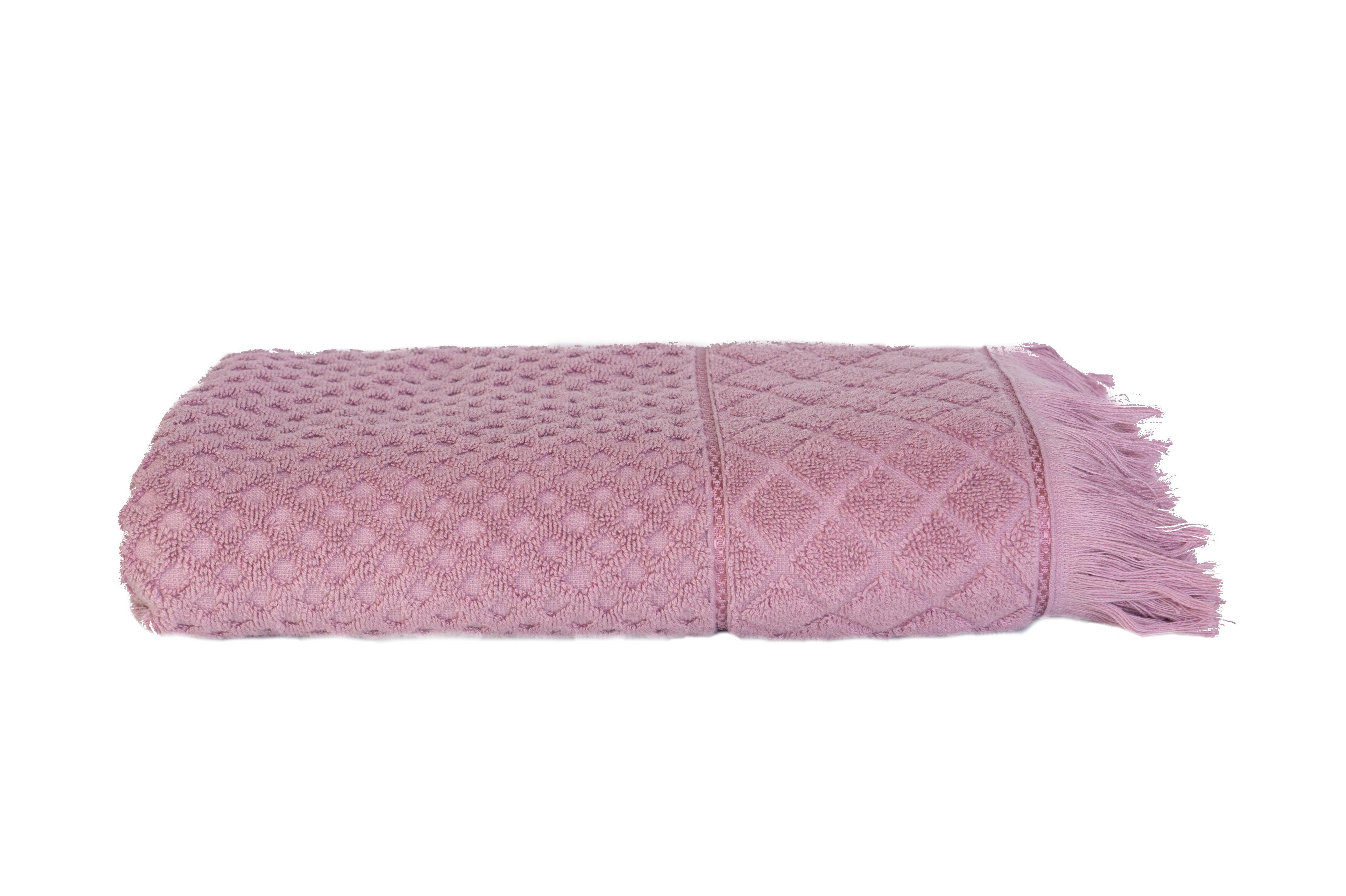 Полотенце махровое 50х90 см Пудровый (1303153)