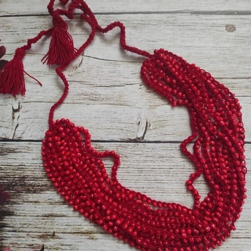 Намисто з бісеру ручної роботи Аксесуар до одягу (28444586)