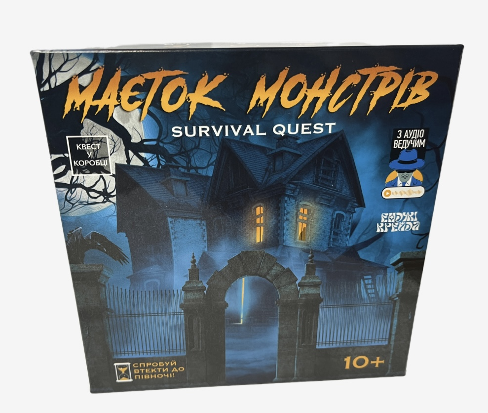 Настільна гра Ingame Quest-Club Маєток Монстрів квест з аудіосупроводом від 10 років (1004)