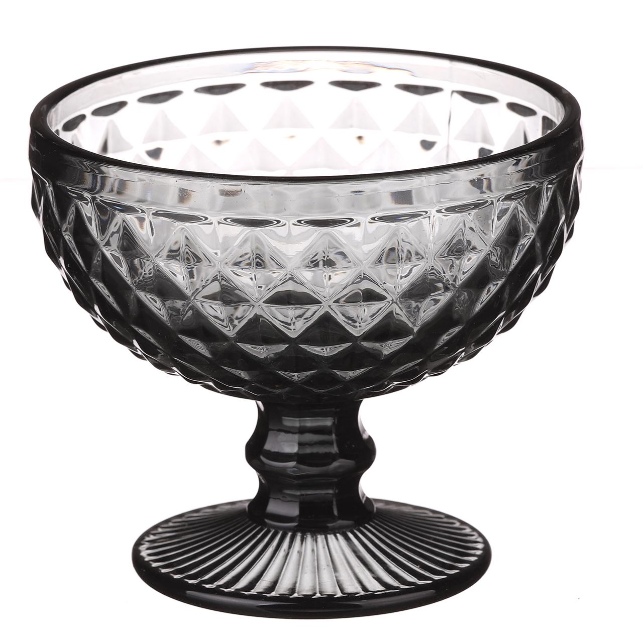 Креманки для мороженого Garbo Glassware 300 мл 6 шт. (2610DZS/Smoky grey) - фото 2