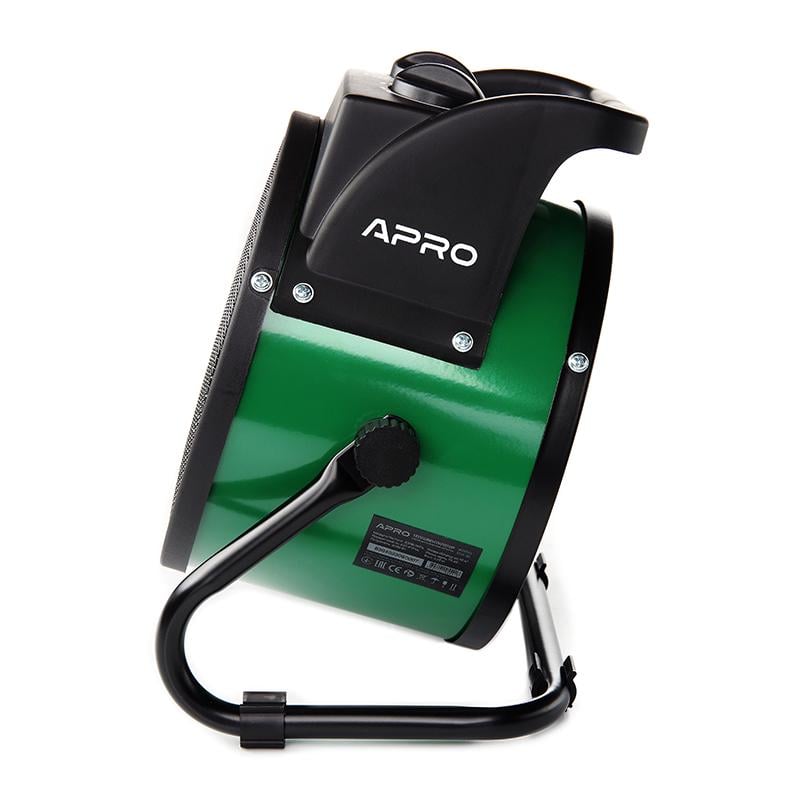 Тепловентилятор электрический Apro EFH-30 с керамическим нагревателем 220 м³/ч 3 кВт (899503) - фото 4 Тепловентилятор электрический Apro EFH-30 с керамическим нагревателем 220 м³/ч 3 кВт (899503) - фото 4