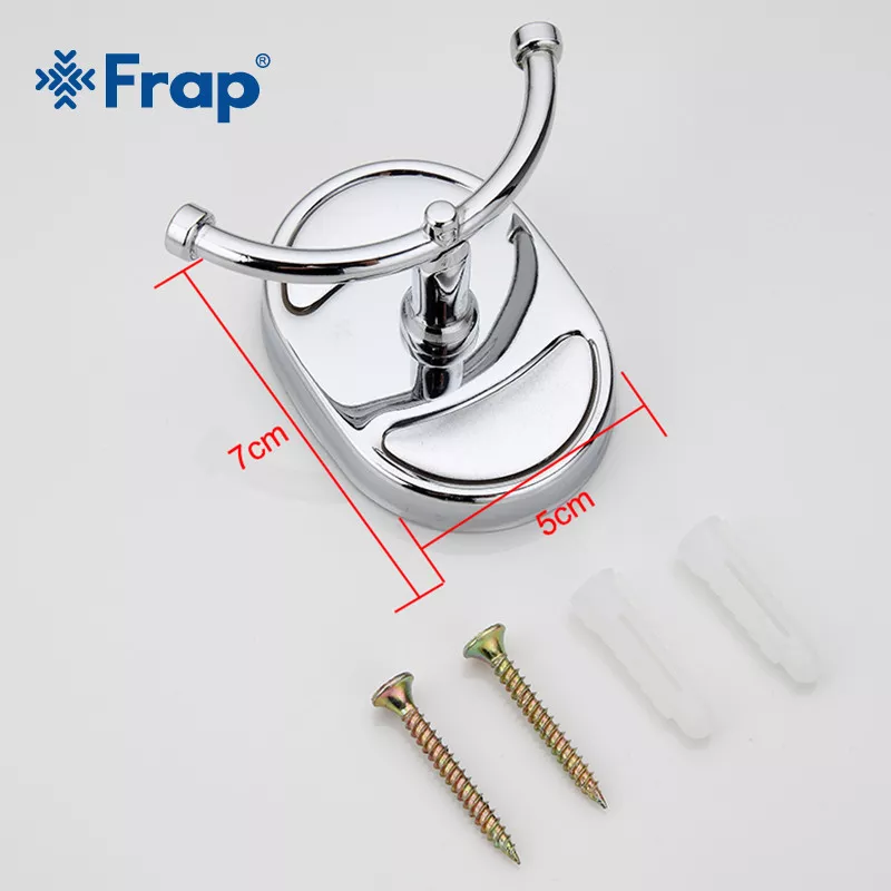 Гачок для ванної Frap F1905-2 подвійний (SQ-1037722) - фото 3