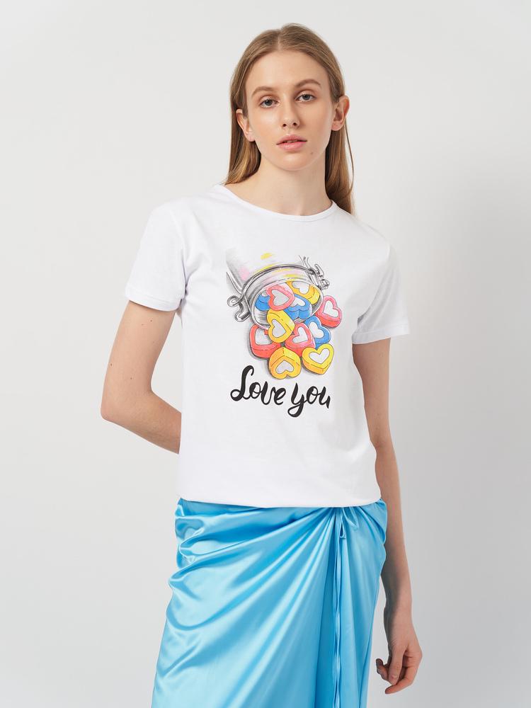 Футболка женская Frekans 73-2015х01 S Белый (25714832)