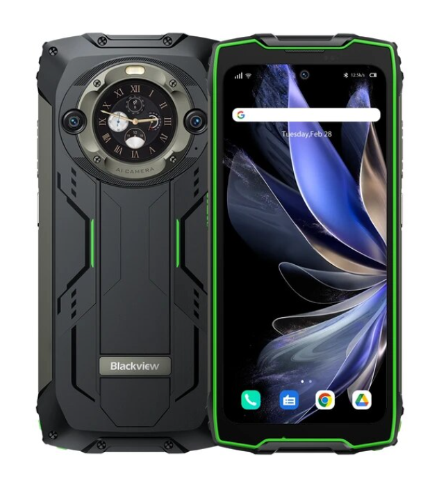 Смартфон Blackview BV9300 Pro 12/256 GB IP69K Black/Green (14725783)