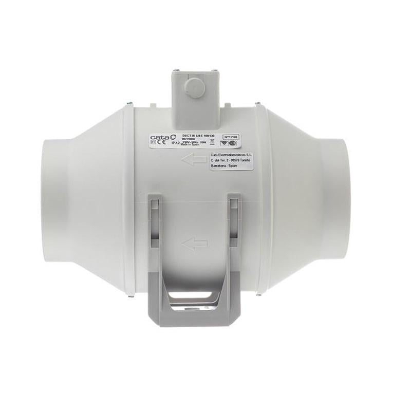 Вентилятор Cata DUCT IN LINE 100/130 мм канальный (00770000) - фото 3 Вентилятор Cata DUCT IN LINE 100/130 мм канальный (00770000) - фото 3
