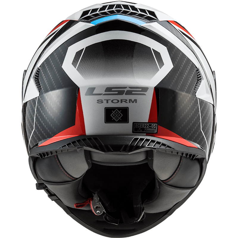 Мотошолом LS2 FF800 STORM RACER 2XL Red/Blue (12386) - фото 7