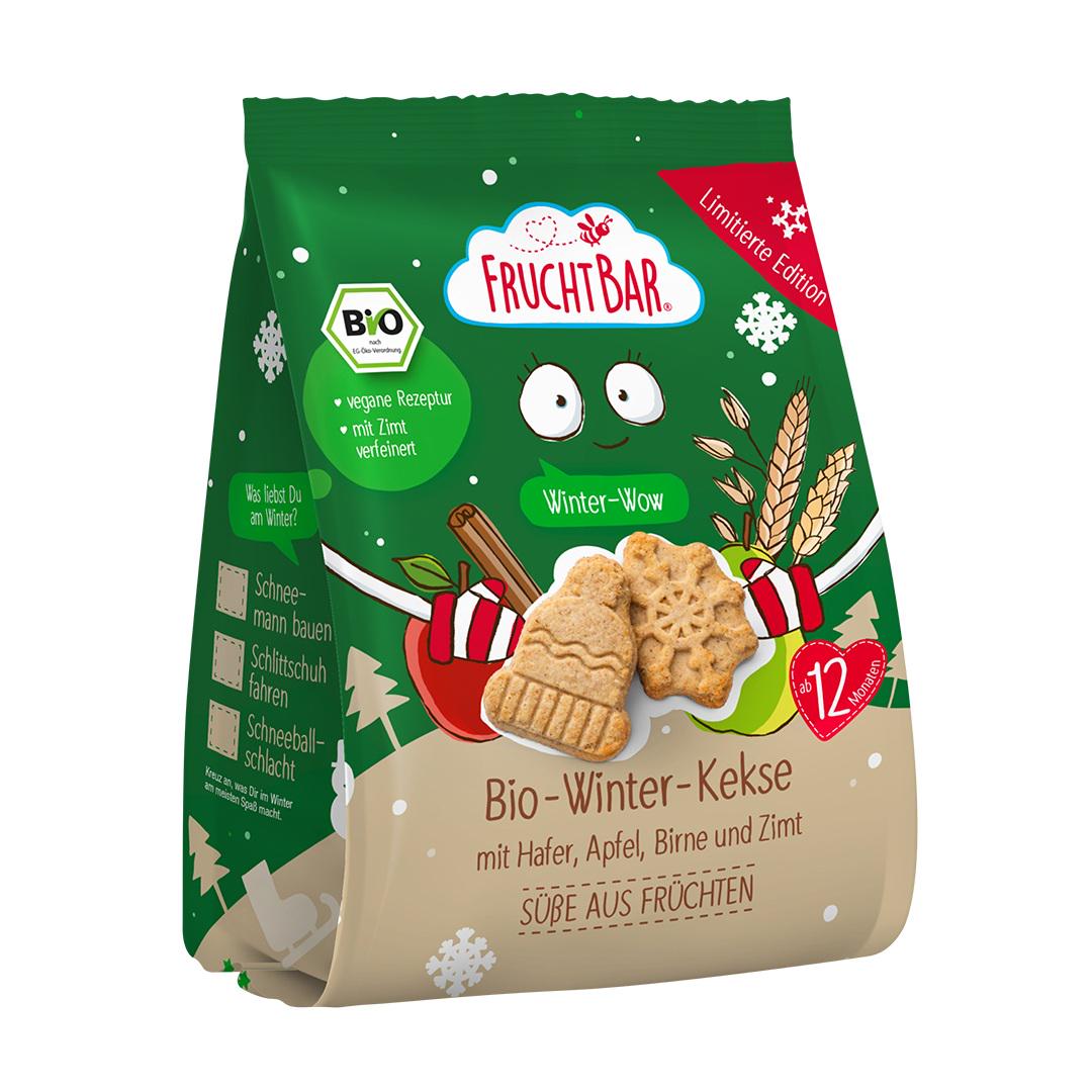 Печенье FruchtBar BIO Winter Kekse с овсом/яблоком/грушей и цейлонской корицей от 12 месяцев (31024484)