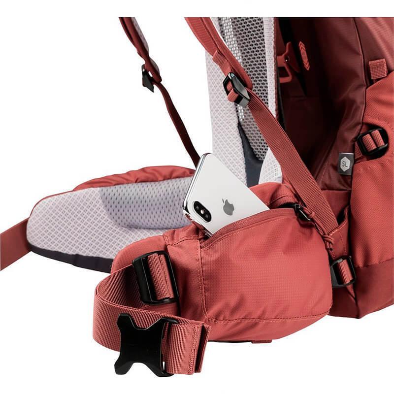 Рюкзак туристичний Deuter Futura Air Trek 45+10 л Redwood/Lava (3402021 5574) - фото 8