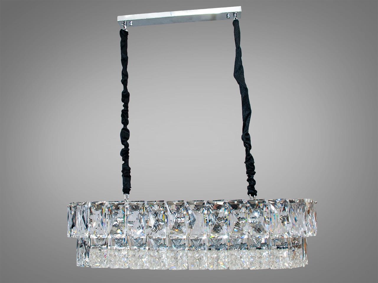 Люстра хрустальная для гостиной 8070-900x300HR+WH (2437593371)