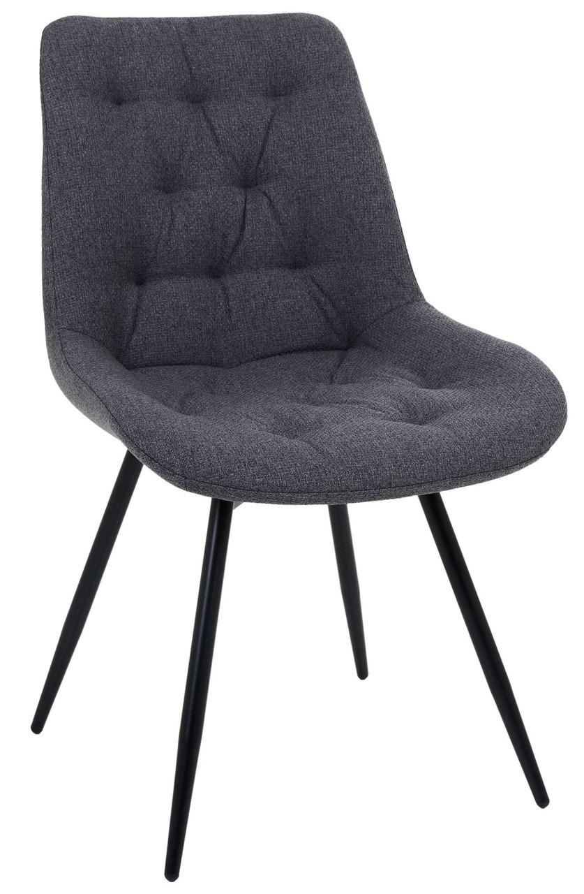 Стілець поворотний механізм на 180 градусів AMF Liara Темно-сірий